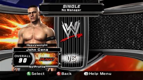 smackdown vs raw 2007 roster.